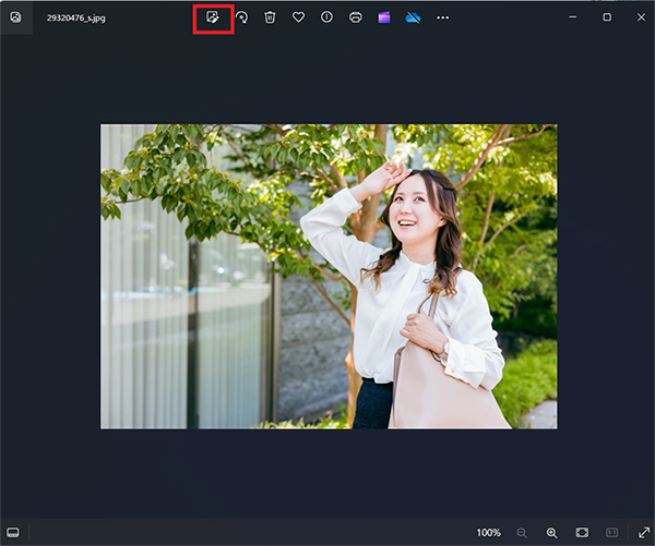 Windowsのフォトで人物にモザイクをかける方法