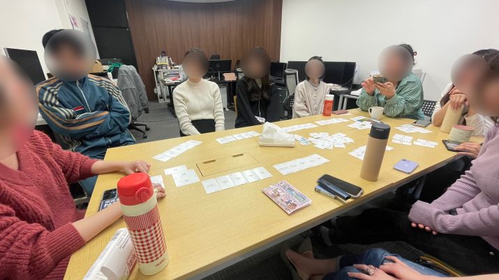 新メンバーの価値観を知る！わがままカードランチ会！あら竹さんのお弁当付き