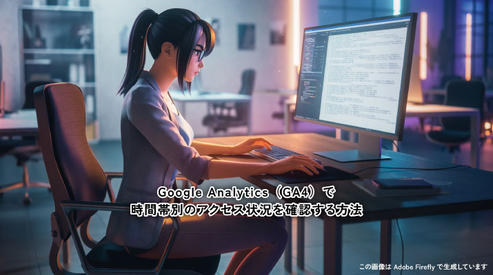 Google Analytics(GA4)で時間帯別のアクセス状況を確認する方法 | インフォコネクト株式会社