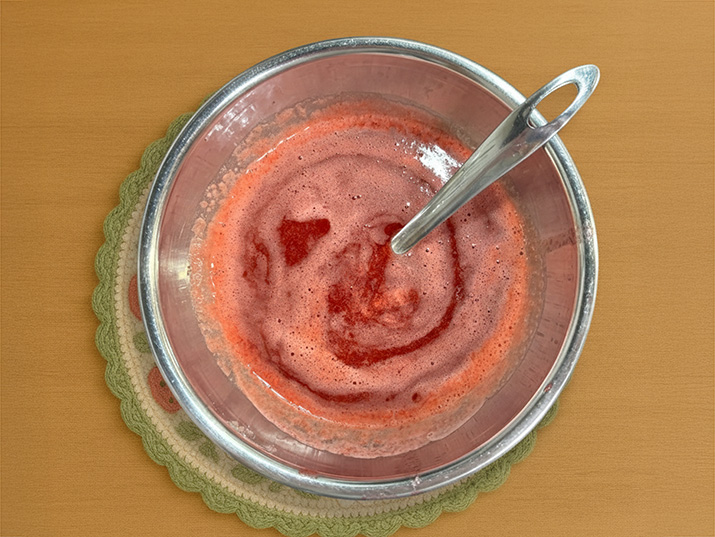 赤毛のアンの「いちご水」を作ってみました!