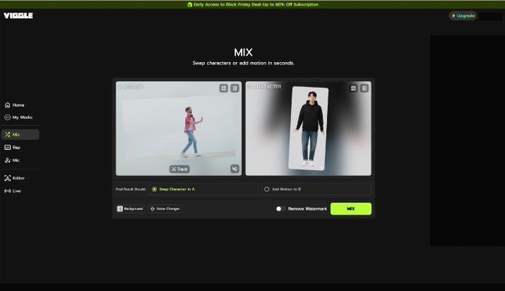 Viggle AIでダンス動画を作ってみた