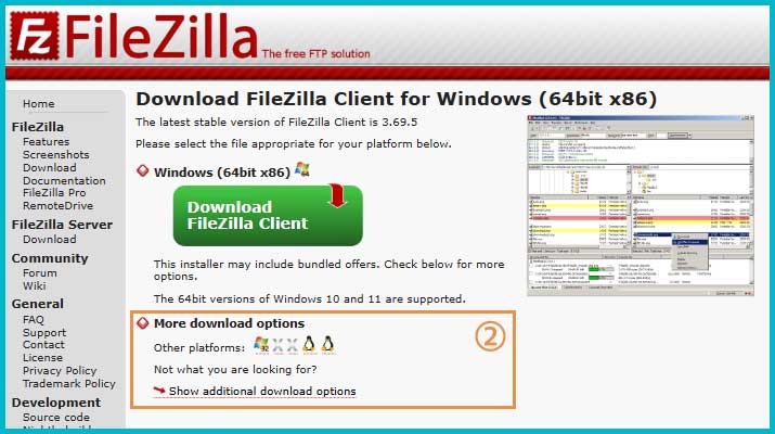 Windows 11でFileZillaがインストール出来ない原因とインストーラーをダウンロードする時の注意点