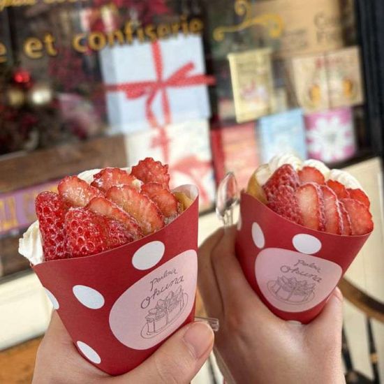 松阪の「パーラーオクノ」へクレープを食べにいきました!